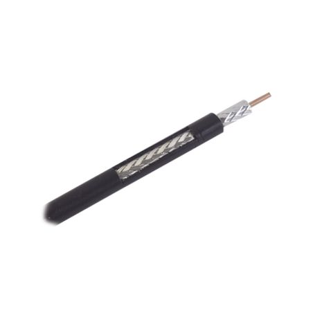 20 anos de servicio al exterior bobina de 305m cable coaxial de 75 ohms conductor de cobre sólido