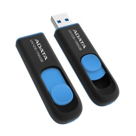 Memoria USB ADATA AUV128256GRBE Negro / Azul 256 GB USB 3.2 Gen1 TL1 