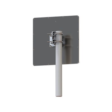 Antena Tipo Panel Para Exterior 5.1  5.8 Ghz Ganancia 23 Dbi Dimensiones 30 X 30 X 4.5 Cm Conector Nhembra 