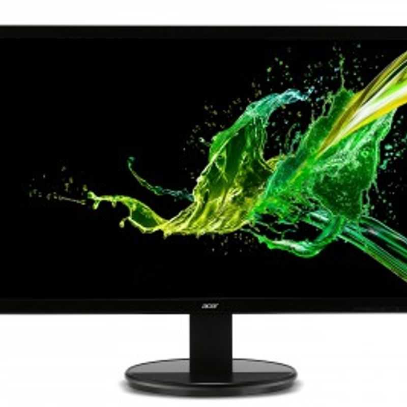 Monitor Acer K242HYL 23.8 Pulgadas Full HD 1 ms 1 VGA 1 HDMI Free Sync VESA (100x100) Garantia 3 anos color  Negro TL1 