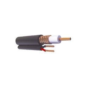 retazo de 70 metros de cable coaxial rg59 siamés hecho en méxico optimizado para hd 2 hilos calibre 20