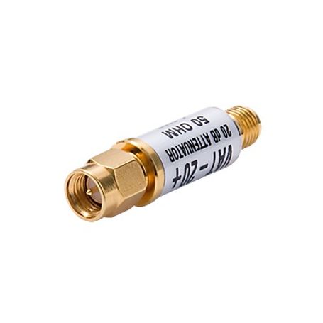 Atenuador En Linea De 20 Db 0.5 Watt Conectores Sma Machohembra Cd6 Ghz.