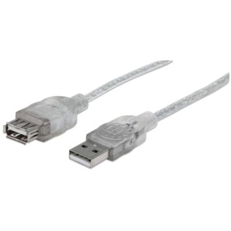 Cable USB  Extension MANHATTAN 3 m USB A USB A Macho/hembra TL1 
