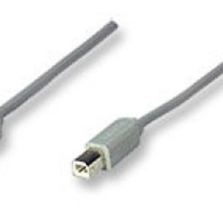 Cable USB A a Tipo B MANHATTAN 3 m USB A USB B Macho/Macho Gris TL1 