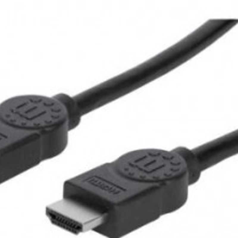 323215 Cable HDMI 4K de Alta Velocidad con Canal Ethernet Macho a Macho Blindado Negro 2 m TL1 