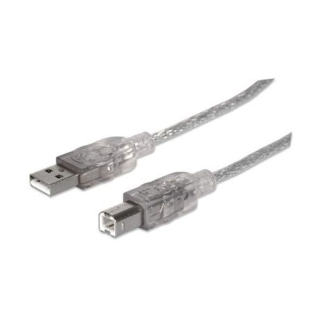 Cable USB MANHATTAN 5 m USB A USB B Macho/Macho TL1 