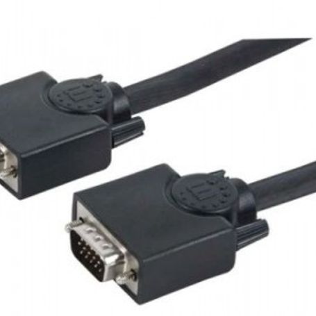313629 Cable para monitor SVGA HD 15 macho a HD 15 macho 15 m Color negro TL1 