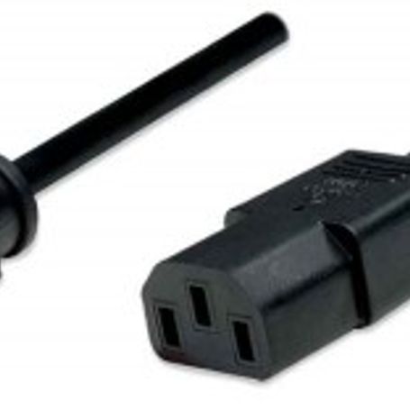 Cable de alimentación estándar para PC MANHATTAN Macho/Hembra 18 m Negro. TL1 