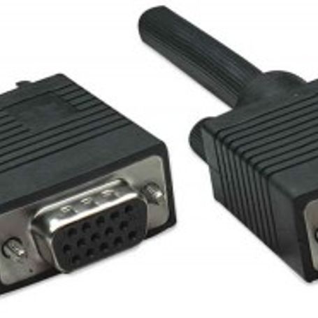 Cable VGA  Extension MANHATTAN 18 m VGA (DSub) VGA (DSub) Macho/hembra Negro TL1 