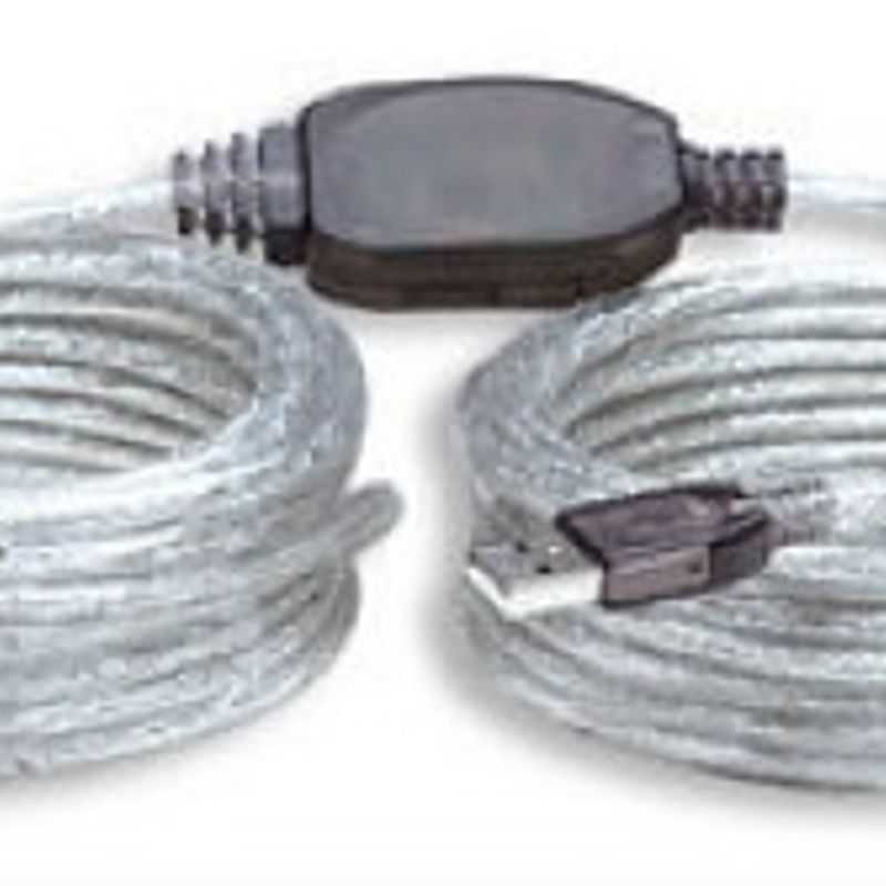 510424 Cable de Extensión Activa USB de Alta Velocidad A Macho/ B Macho Longitud 11 m. TL1 