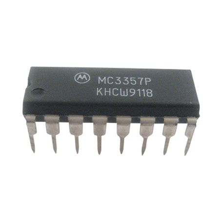 circuito integrado de baja potencia mc3357p para frecuencia intermedia fm de banda angosta