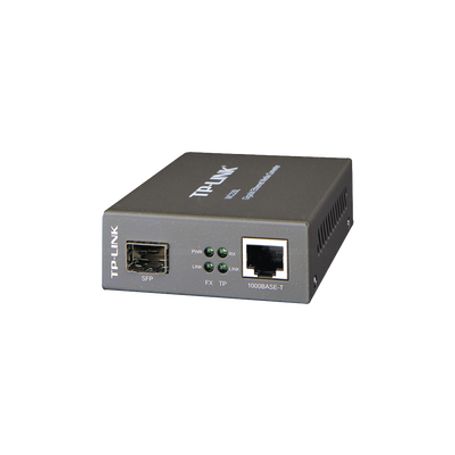 convertidor multimedia sfp gigabit 1 puerto rj45 1000 mbps 1 puerto sfp en fibra multimodo o fibra monomodo