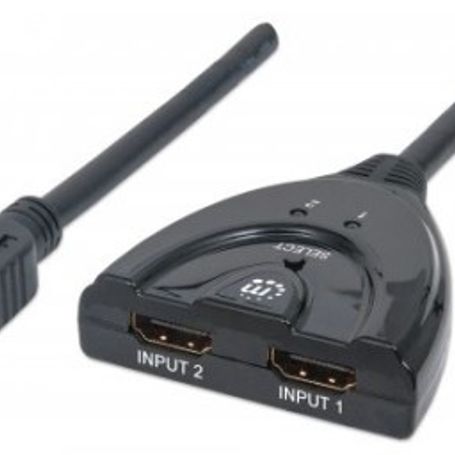 Switch HDMI MANHATTAN  Negro HDMI TL1 