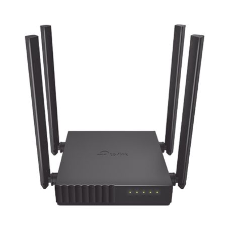 router inalámbrico doble banda ac 24 ghz y 5 ghz hasta 1200 mbps 4 antenas externas omnidireccional 4 puertos lan 10100 mbps 1 