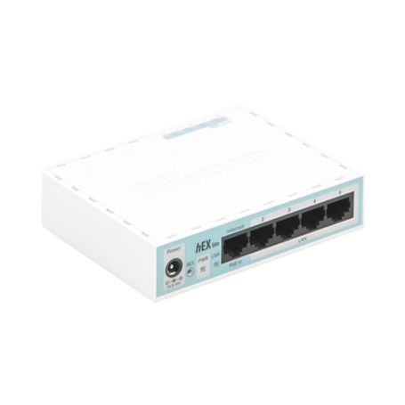 (hex Lite) Routerboard 5 Puertos Fast Ethernet