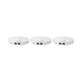 kit de sistema router inalámbrico deco m5 mesh para hogar  doble banda ac 1300  2 puerto gigabit  4 antenas internas  seguridad