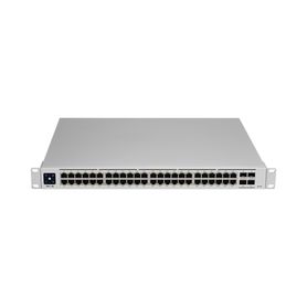 unifi switch uswpro48poe gen2 capa 3 de 48 puertos poe 8023atbt  4 puertos 110g sfp 600w pantalla informativa175658