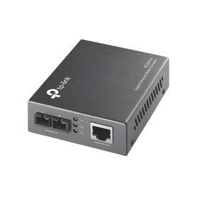 convertidor multimedia multimodo 1 puerto rj45 1000 mbps conector de fibra sc hasta 500 m