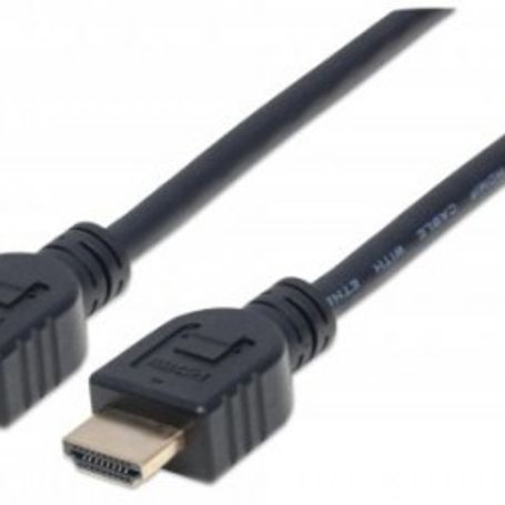 Cable HDMI 2.0 Alta Velocidad con Ethernet INTRAMUROS 4K60Hz MANHATTAN 353922 1 m Macho Negro TL1 