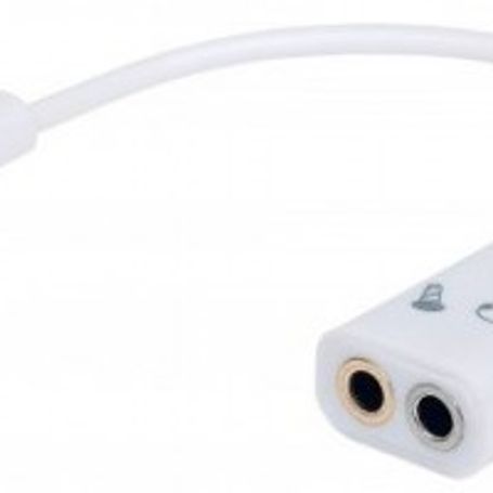 Cable estereo 3.5mm MANHATTAN 354561 3.5mm 2 x 3.5mm Color blanco TL1 
