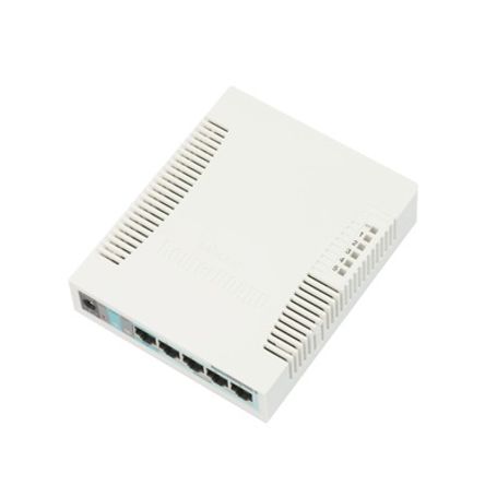 Switch Mikrotik 5 Puertos Gigabit Ethernet Y 1 Sfp