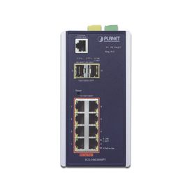 switch industrial administrable capa 2 8 puertos poe gigabit 8023afat 2 puertos sfp de 1  25 gigabit entrada de voltaje secunda