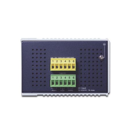 Switch Industrial Administrable Capa 2 8 Puertos Poe Gigabit 802.3af/at 2 Puertos Sfp De 1 / 2.5 Gigabit Entrada De Voltaje Secu