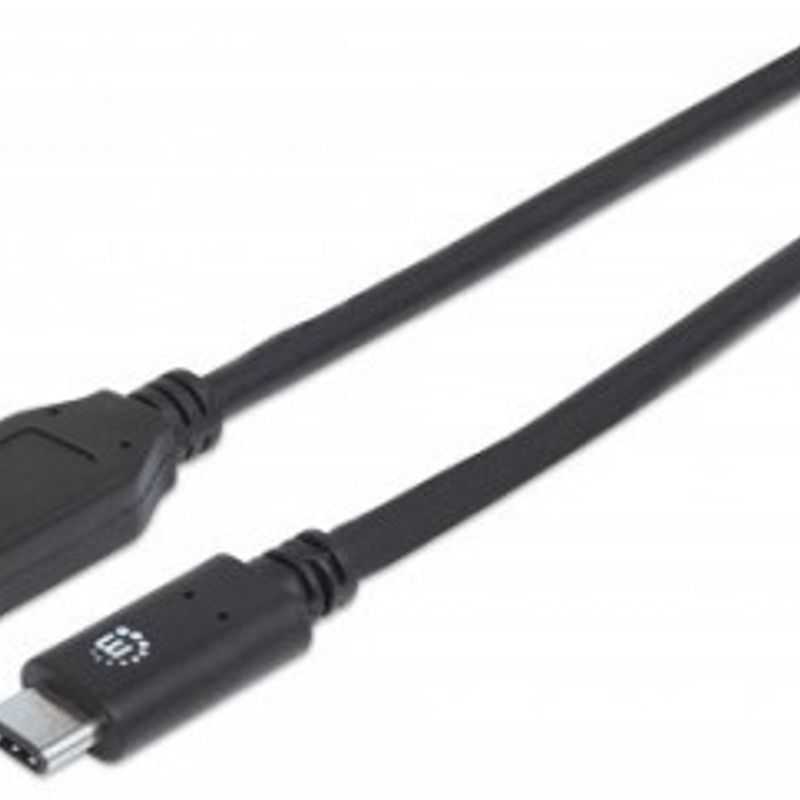 353373 Cable para Dispositivos USBC de SúperVelocidad USB 3.2 Gen 2 A macho/ C macho 10 Gbps 1 m Negro TL1 
