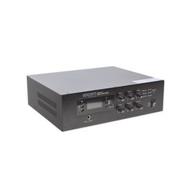 mini amplificador de audio mezclador  120w rms  sistema 70100v  mp3  tuner  bluetooth  musica ambiental y voceo171767