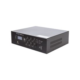 mini amplificador de audio mezclador  120w rms  sistema 70100v  mp3  tuner  bluetooth  musica ambiental y voceo171767