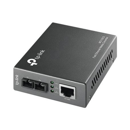 convertidor multimedia monomodo 1 puerto rj45 10100 mbps conector de fibra sc hasta 20 km