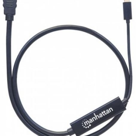 152235 Cable adaptador USBC a HDMI Convierte una senal modo DP Alt a HDMI 4K de salida Longitud 2m Color Negro   TL1 