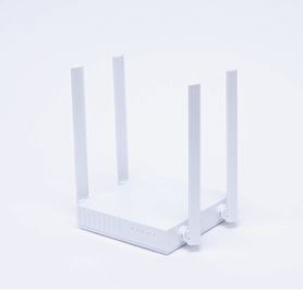 router inalámbrico doble banda ac 24 ghz y 5 ghz hasta 733 mbps 4 antenas externas omnidireccional 4 puertos lan 10100 mbps 1 p