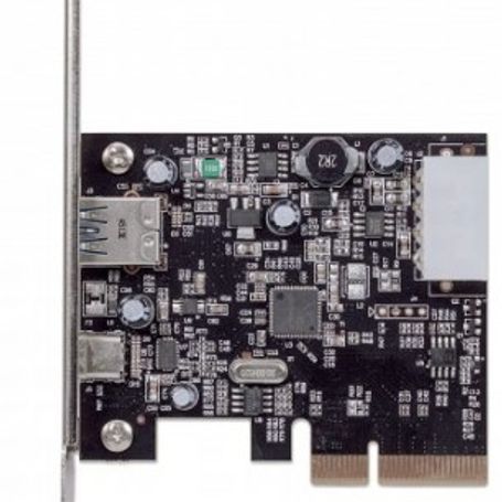 Tarjeta PCI Express USBC 3.1 MANHATTAN 151757 Alámbrico PCI Express USB 3.0 10000 Mbit/s TL1 
