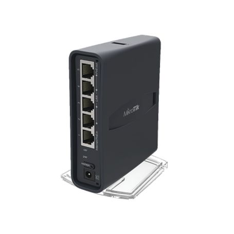 (hap Ac Lite Tower) 5 Puertos Fast Ethernet Wifi Doble Banda 802.11ac Base Tipo Torre