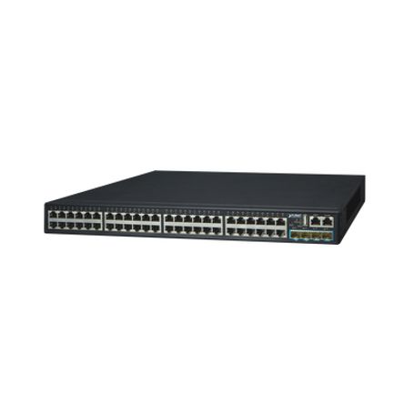 switch administrable stackeable capa 3 48 puertos 101001000t 4 puertos 10g sfp