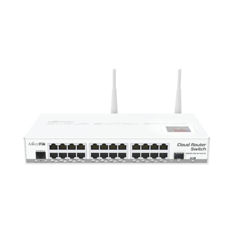 Cloud Router Switch Crs12524g1s2hndin 24 Puertos Gigabit Ethernet 1 Puerto Sfp 802.11b/g/n Para Escritorio