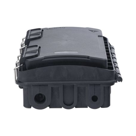 Caja De Distribución De Fibra Óptica Hasta 96 Empalmes Exterior Ip65 Color Negro