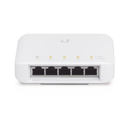 switch unifi flex de 5 puertos para exterior ip55 1 x poe de entrada 8023afatbt y 4 puertos poe de salida 8023af171089