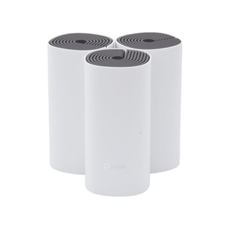 kit de router inalámbrico mesh deco e4 para hogar  doble banda ac 1200   2 puertos 10100 mbps  compatible con amazon alexa19134