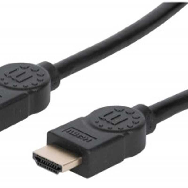 Cable HDMI 2.0 Alta Velocidad con Canal Ethernet Premium 4K60Hz MANHATTAN 355377 9 m Macho Negro TL1 