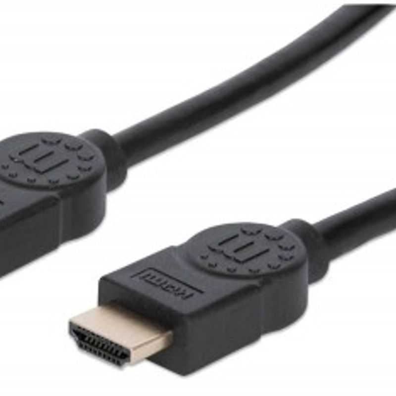 Cable HDMI 2.0 Alta Velocidad con Canal Ethernet Premium 4K60Hz MANHATTAN 355360 5 m Macho Negro TL1 