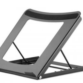 soporte ajustable para laptops y tabletas manhattan 462129