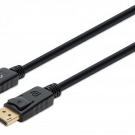 355575 Cable DisplayPort 8K Macho a Macho Longitud 2 m Contactos chapados en oro Forro de PVC Longitud 2m. TL1 