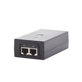 adaptador poe ubiquiti de 50 vdc 12 a puerto gigabit para equipos airfiber142221