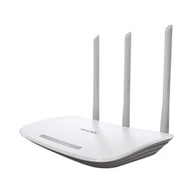 router inalámbrico wisp 24 ghz 300 mbps 3 antenas externas omnidireccional 5 dbi 4 puertos lan 10100 mbps 1 puerto wan 10100 mb