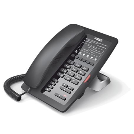 Teléfono Ip Para Hoteleria Profesional Con 6 Teclas Programables Para Servicio Rápido (hotline) Plantilla Personalizable Con Poe