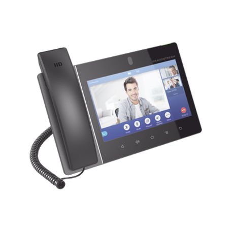 Video Teléfono Ip  Empresarial Android Con Pantalla Táctil (1280x800) Hasta 16 Lineas Y 16 Cuentas Sip