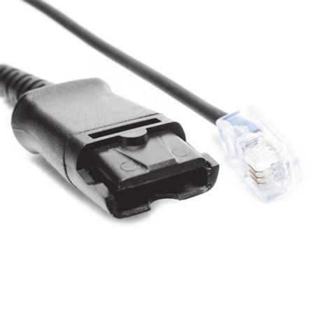 Cable Adaptador Para Diademas Modelo Ht101 Ht201 Y Ht202 Para Compatibilidad Con Teléfonos Grandstream Análogos Digitales Etc.