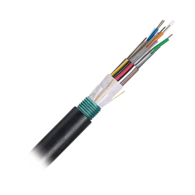 Cable fibra óptica int/ext multimodo. Armadura dieléctrica
